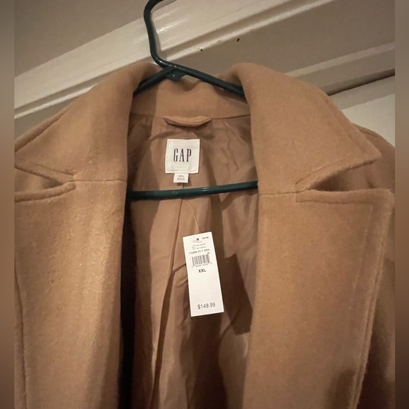 Brand New Beautiful Camel Long Topcoat - Picture 3 of 15